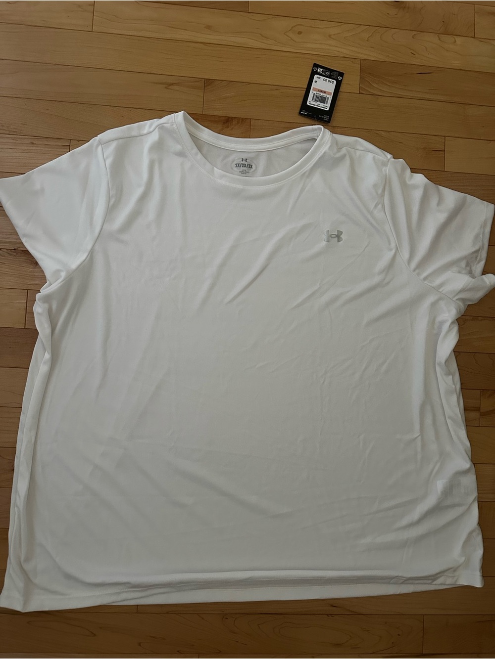 Under Armour Classic White Crew Performance Tee